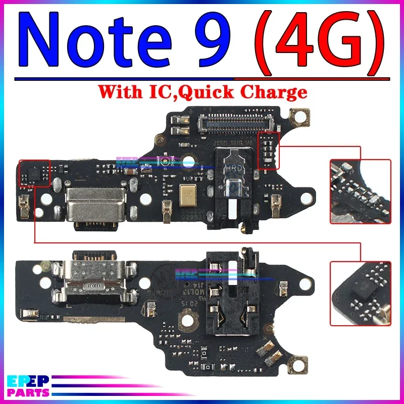 Usb Dock Charger Connector Flex for Xiaomi Redmi Note 7 7A  7S 8 8A 8T 9 9T 9S Pro 4G 5G Charging Board Flex Ports Module