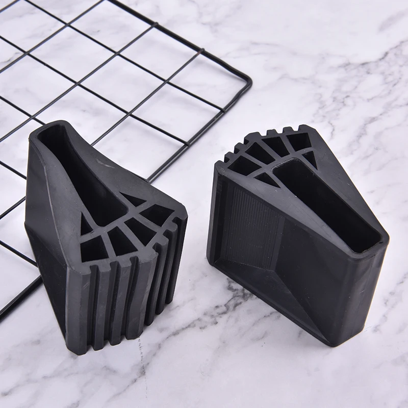 2pcs Ladder Fan Foot Cover Non-Slip Foot Pad Durable Non Slips Ladder Rubber Feet Mat Ladder Foot Cushion Ladder Parts