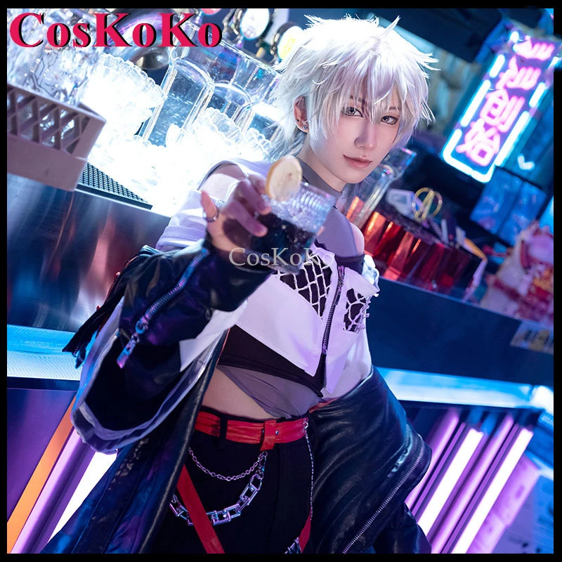 CosKoKo Eiden Cosplay Costume Hot Anime Nu: Carnival Fashion Handsome Uniform Women And Men Halloween Party Role Play Clothing