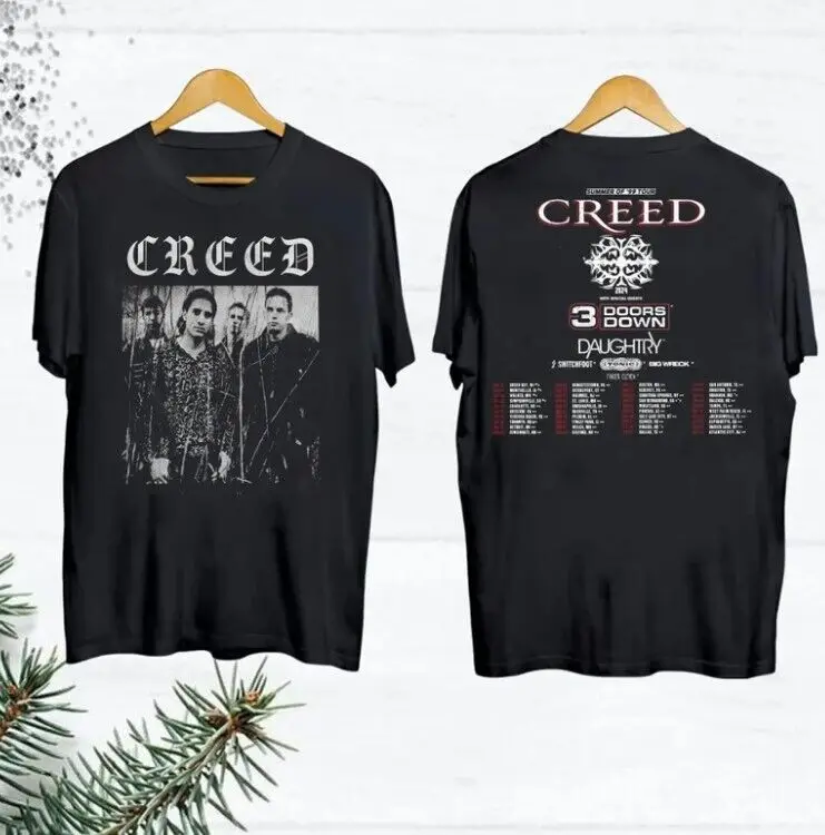 

2024 Creed Band Summer of ’99 Tour Shirt, Creed Band Fan Gift Shirt, Creed 2024