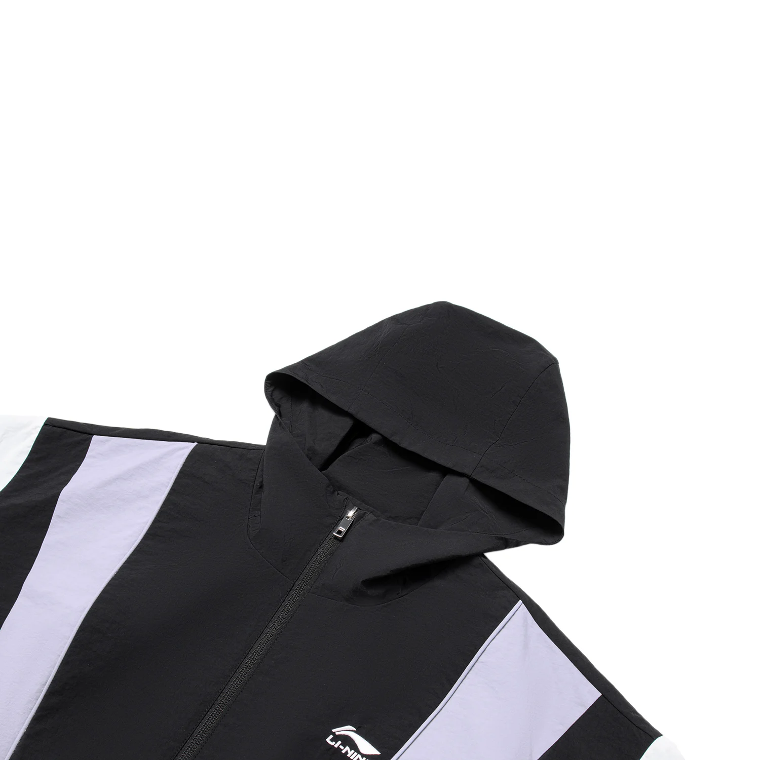 Li-Ning Men Sports Style Hooded Windbreaker Loose Fit Jacket AT PROOF SMART 100%Nylon Pockets Comfortable Leisure Coat AFDU033