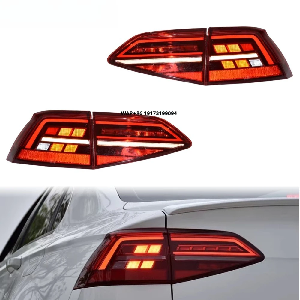 for Lamandol Taillights 2015-2018 LED Car Taillamps Upgrade Rear Back Design LED Rear Lamps Plug and Play for