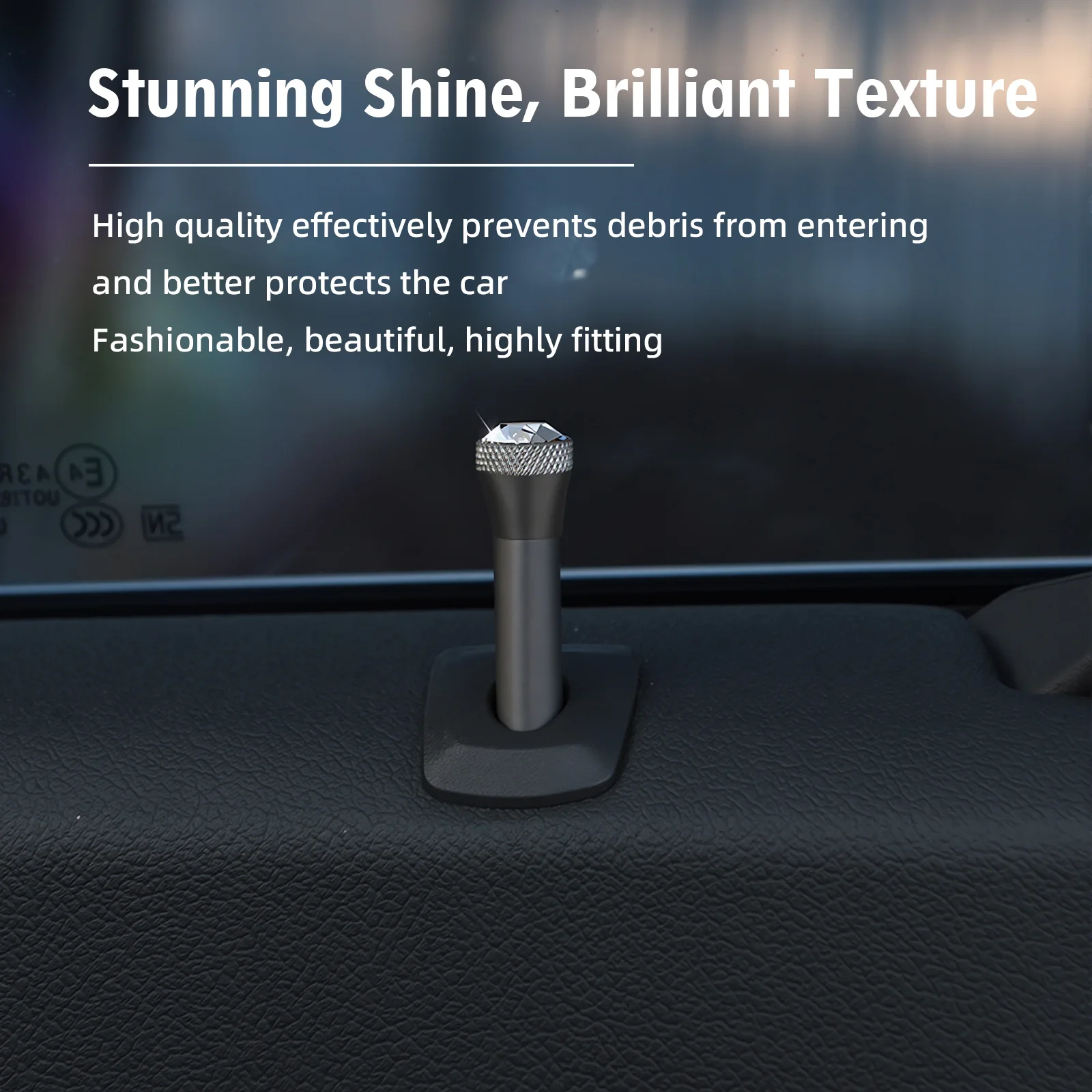 หมุดล็อคประตูคริสตัล แข็งแรง ทนทาน อุปกรณ์ตกแต่งรถยนต์ สำหรับ BMW E46 E34 F25 E60 F10 F30 E36 E31 E39 E90 F20 E91 G20 X5