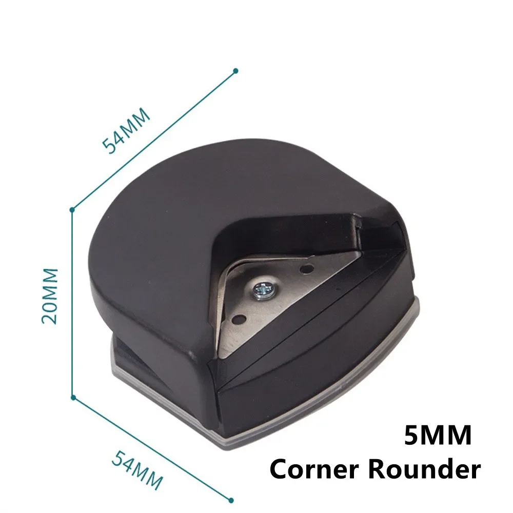 3-in-1 Eckenrunder Randstanzer für Scrapbooking Diy Mini Eckschneider R4/R7/R10mm Kreis Trimmer Punch Bürobedarf