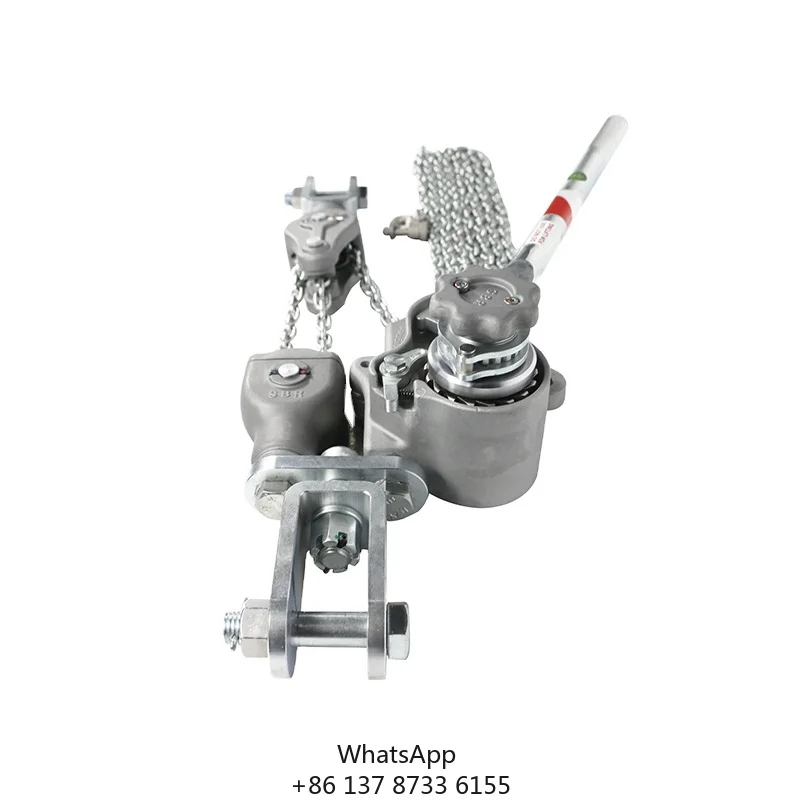 

P4000 Special Aluminum Alloy Hand Tool Anti-Reverse Ratchet Pulling Grip Force Bearing Clamp For Wire Puller Or Wire Clamp