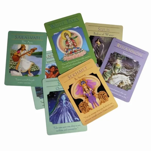 Goddess Guidance Oracle Cards 44 Piece Predicting Fate