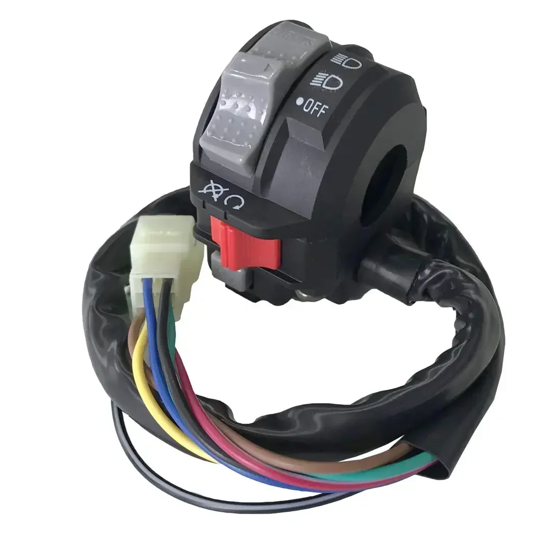 Interruptor de Faro Delantero Izquierdo para Yamaha Wolverine 350 YFM350F/U Kodiak 400 4WD YFM400F YFM350X Grizzly 600 YFM600F Moto-4 YFM350E