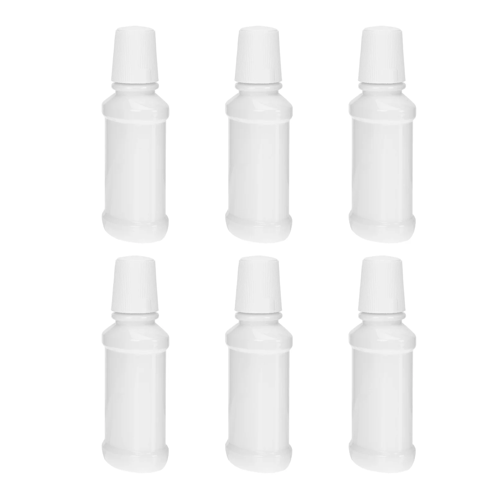 

6 PCS Mouthwash Bottle Convenient Multipurpose Container Leakproof Sub Empty Travel Compact Home Bottles