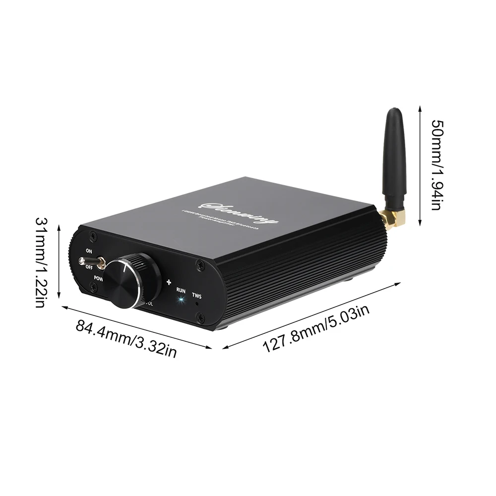 DC 12-24V YS-T100W Bluetooth 5.3 TWS Bluetooth amplifier 100W mono amplifier TPA3116 chip with boost and APP
