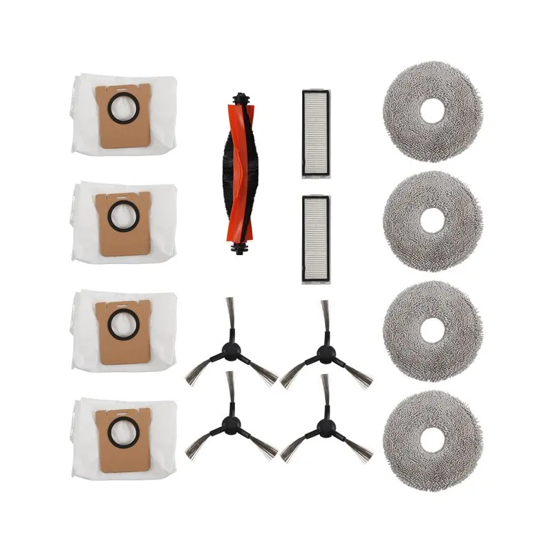 

Набор из 15 предметов: щетка для пылесоса, мешок для сбора пыли, фильтр и тряпка для мытья полов для Xiaomi X20 Max X20 PRO, сменные запчасти для пылесоса