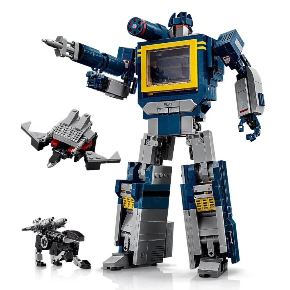 مجموعة تشوه الروبوت 10358 مجموعات مكعبات البناء المتوافقة مع جزيئات ليغو مناسبة لهدايا عيد الميلاد 1505 قطعة
