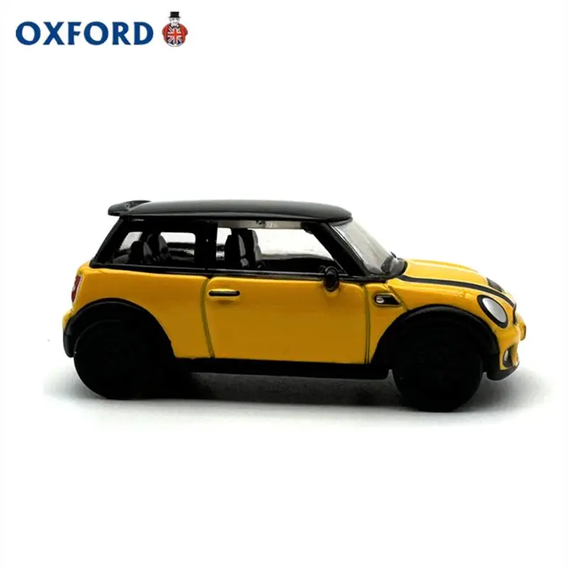 Diecast OXFORD 1:76 Scale BMW New Mini Cooper Old-fashioned Classic Alloy Car Model Collectible Toy Souvenir Display Ornament