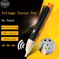 Non-contact Electronic Test Pencil Household Safety Induction Electroscope With LED Lights Buzzer Alarm