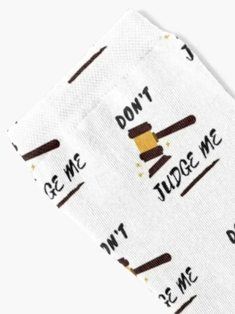 Dont Judge Me Socks Antiskid soccer colored Socks Men's Women's