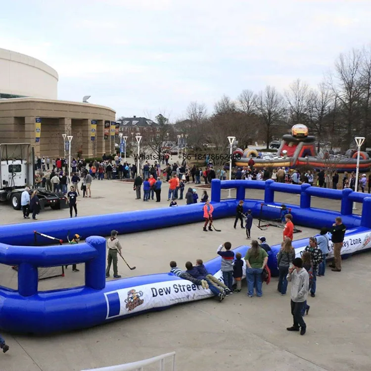 Custom Inflatable Street Hockey Rinks for Sale