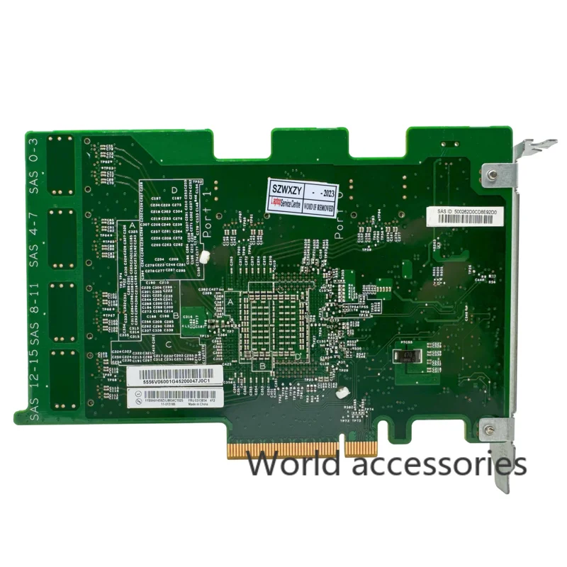 

New For HBA Cards SAS2008 SAS2308 For Lenovo IBM Expander Cards 16 Port 6GBps SAS SATA Expander FRU 03X3834 Fast Ship