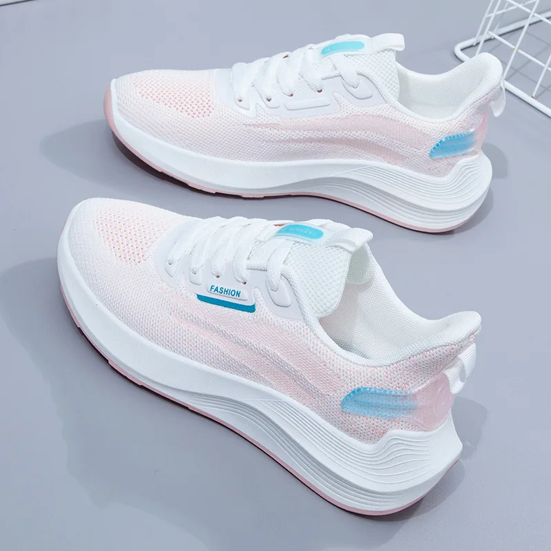 Summer New 2024 Luxury Casual Versatile Running Single Shoes High Quality Women\'s Mesh Sports Shoes Vulcanize women sneakers