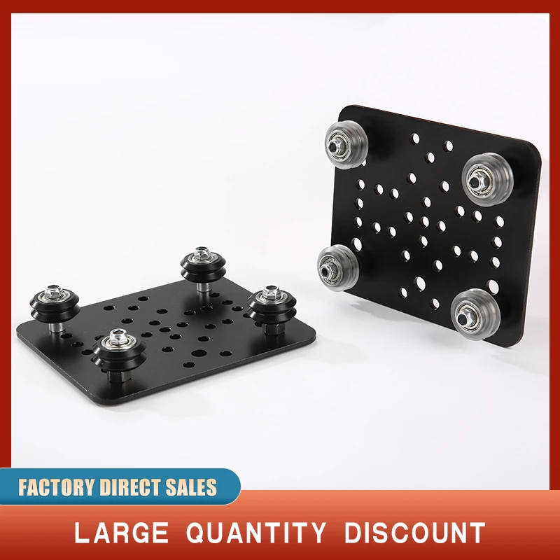 3D Printer parts Opensource V gantry plat set special slide plate pulley for 2040 /4040 V-Slot aluminum profiles wheels
