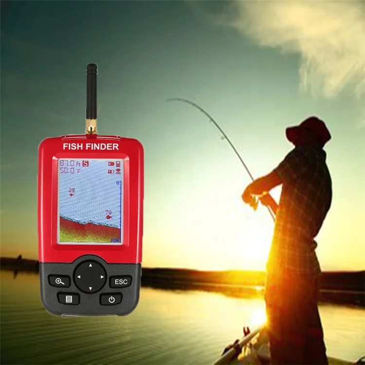 

Factory customized direct sale outdoor lucky fishing echo sonar fish finder