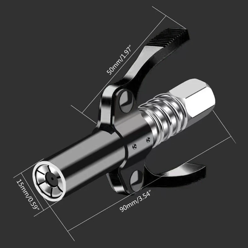 Accoppiatore per pistola per grasso Accoppiatori per pistola per grasso Strong Lock-on 12000PSI ad pressione