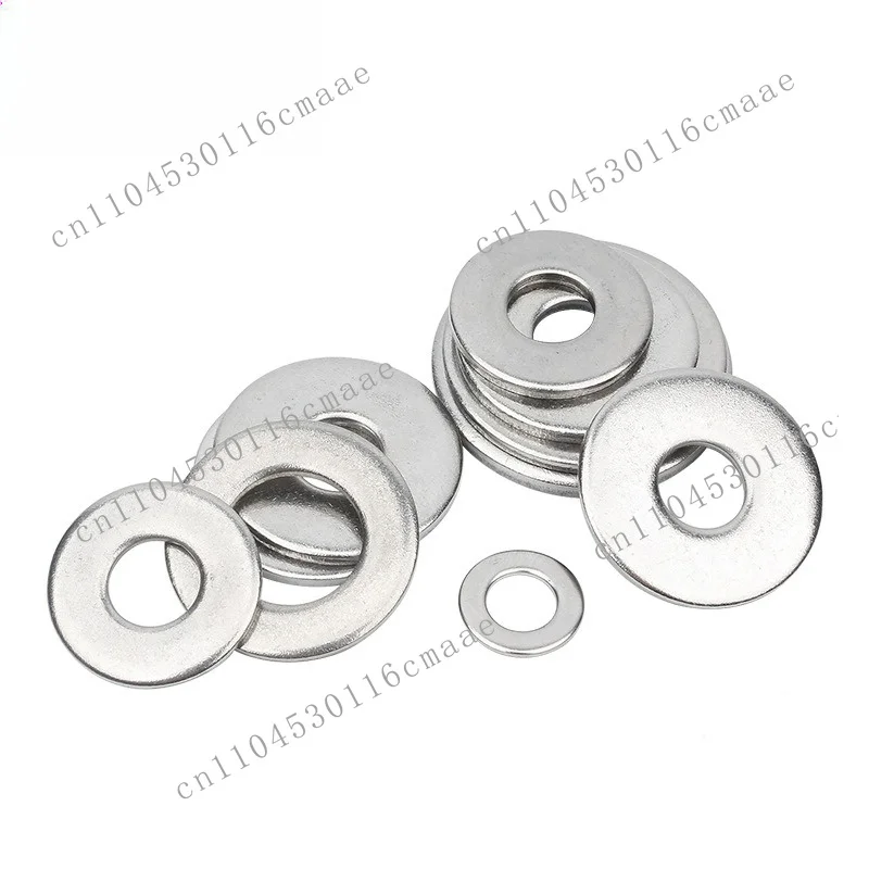 304 stainless steel gasket Round imperial flat gasket, American gasket British standard metal