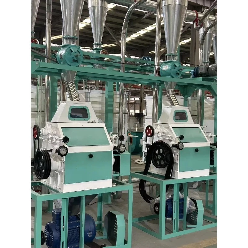 Maize Machine Flour Grinding Standard Configuration High Capacity Multifunctional Grain Processing Machinery for Middle East