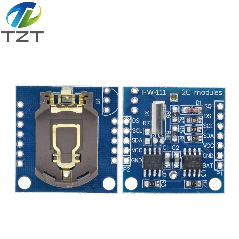 DIYTZT 1/3/5PCS I2C RTC DS1307 AT24C32 Real Time Clock Module For AVR ARM PIC Tiny RTC I2C modules memory DS1307 Clock