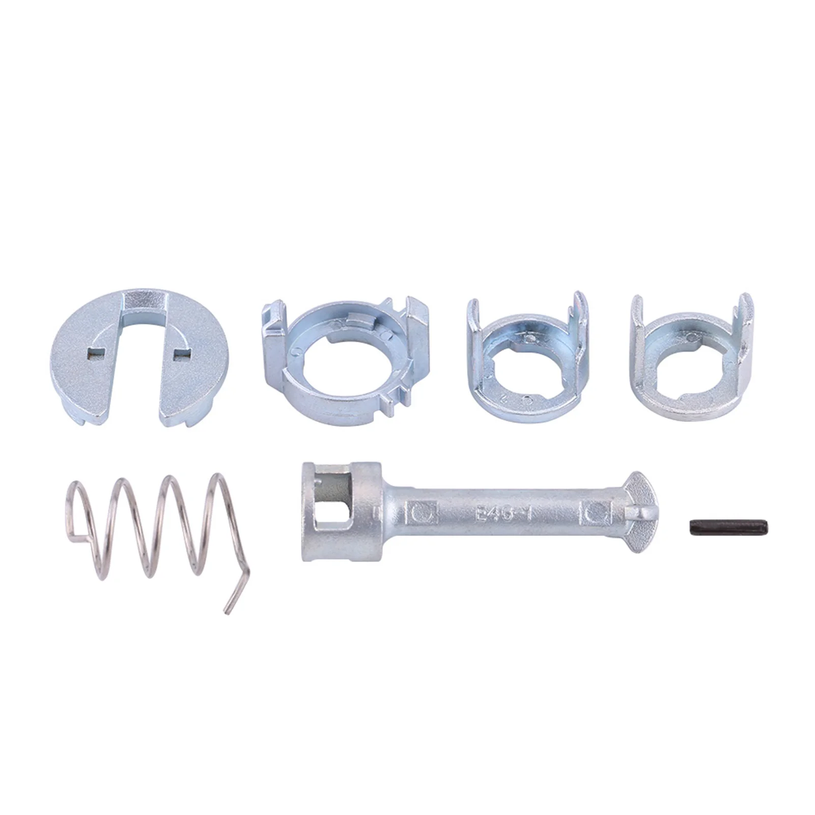 

Door Lock Repair Front Left Right Door Lock Cylinder Repair Kit Replacement Parts for BMW E46 3 Series 1998-2005
