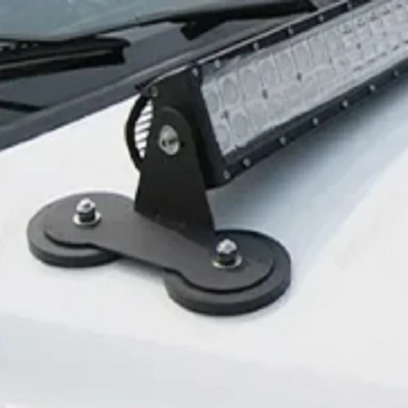 88mm 2pcs/LOT M8 Strong Rubber Bolt Magnetic Base With Screws and Washers Magnetic for Work Light SUV Offroad Light Stand Fixed