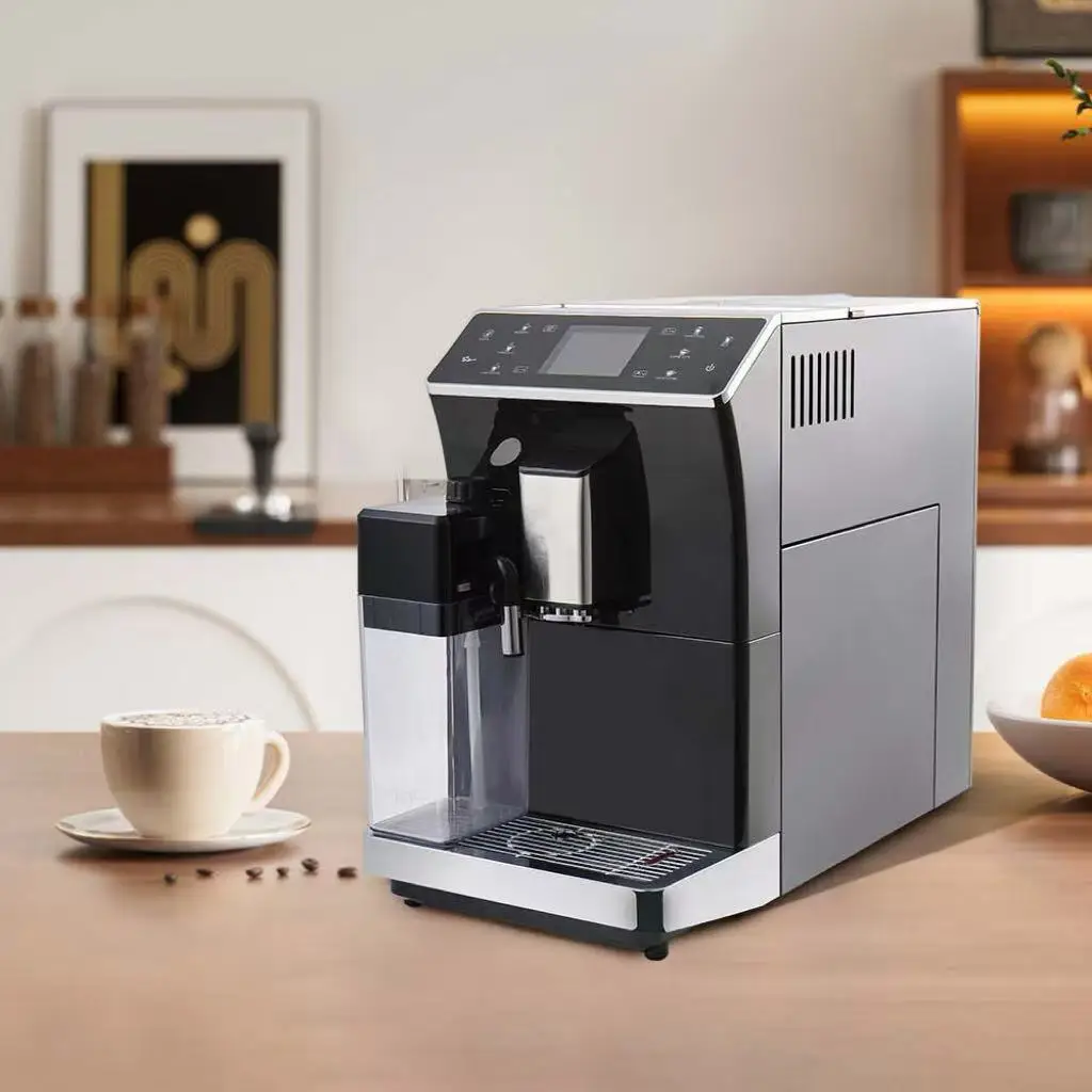 Hot Sales Full-Automatic Coffee Machine With Touch Screen Bean To Cup Espresso Cappuccino Latte