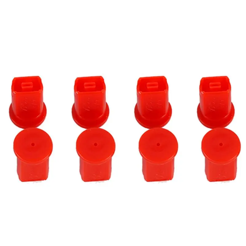 ABJL 40Pcs Agricultural Sprayer Nozzle, Atomizing Flat Fan Nozzle for UAV Plant Protection Drone, Red