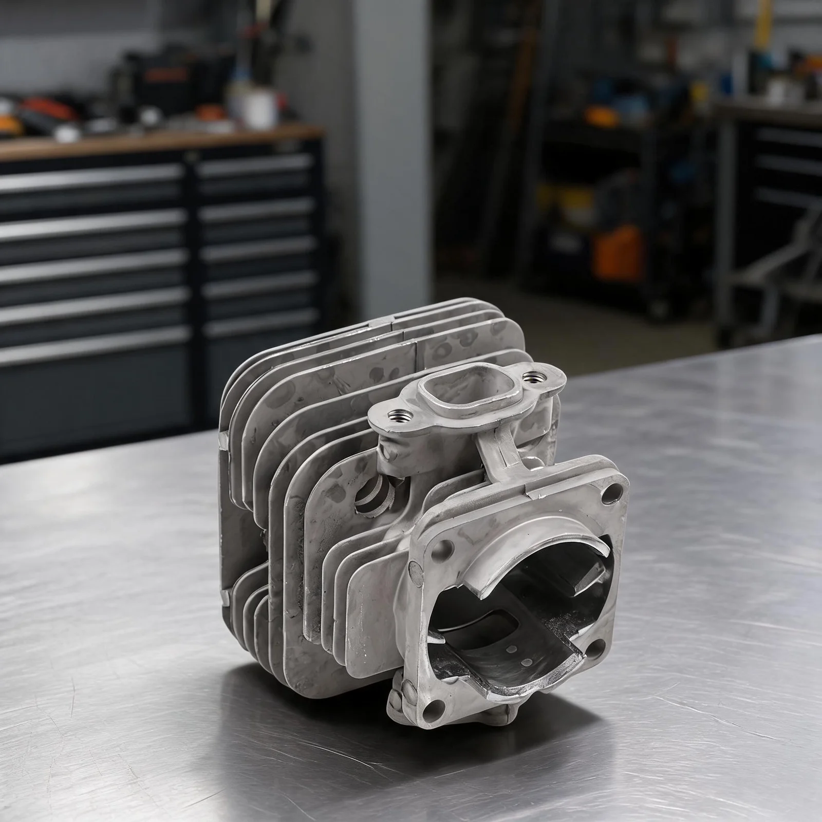 Brushcutter Parts As Shown Cylinder Kit Optimal Engine Performance Cast Iron Precision Fit Accurate Dimensions For Oleo-Mac 741