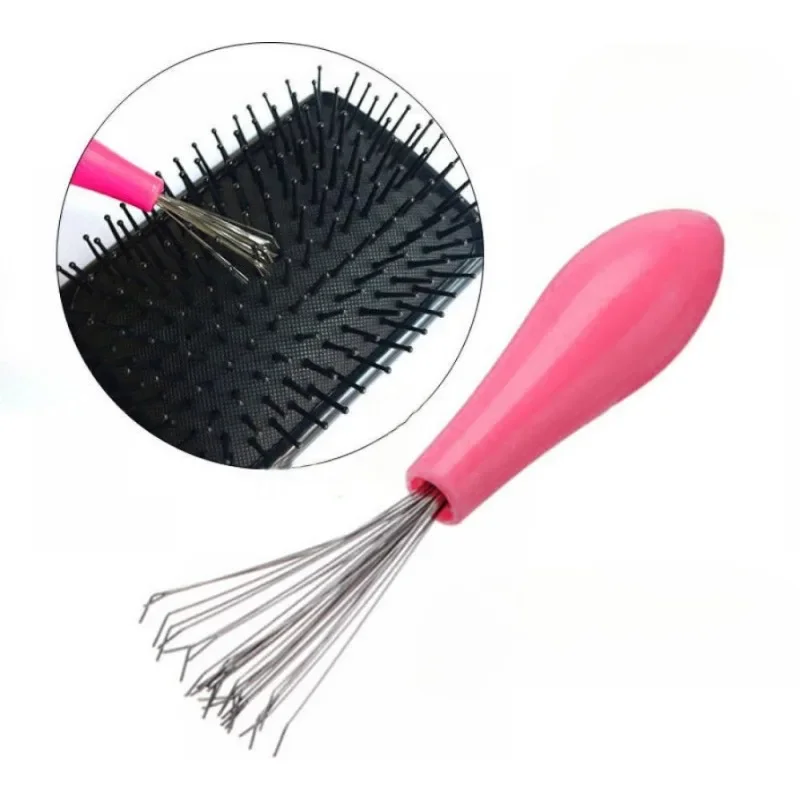 Combs Hair Brush Plastic Handle Cleaning Brush Remover Embedded Beauty Cleaning Tools Cleaning Supplies Cepillo Para Cabello