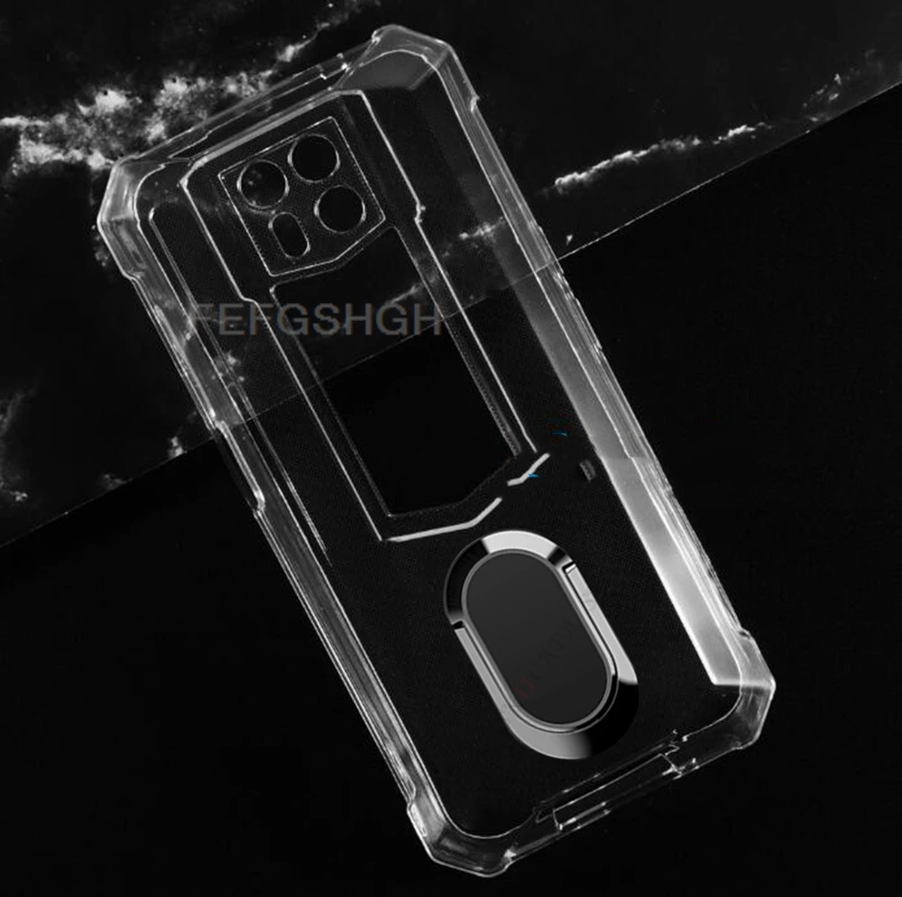 For Ulefone Armor 24 Armor24 6.78" 2023Ulefone Armor 24 Back Ring Holder Bracket Phone Cover TPU Soft Silicone Case