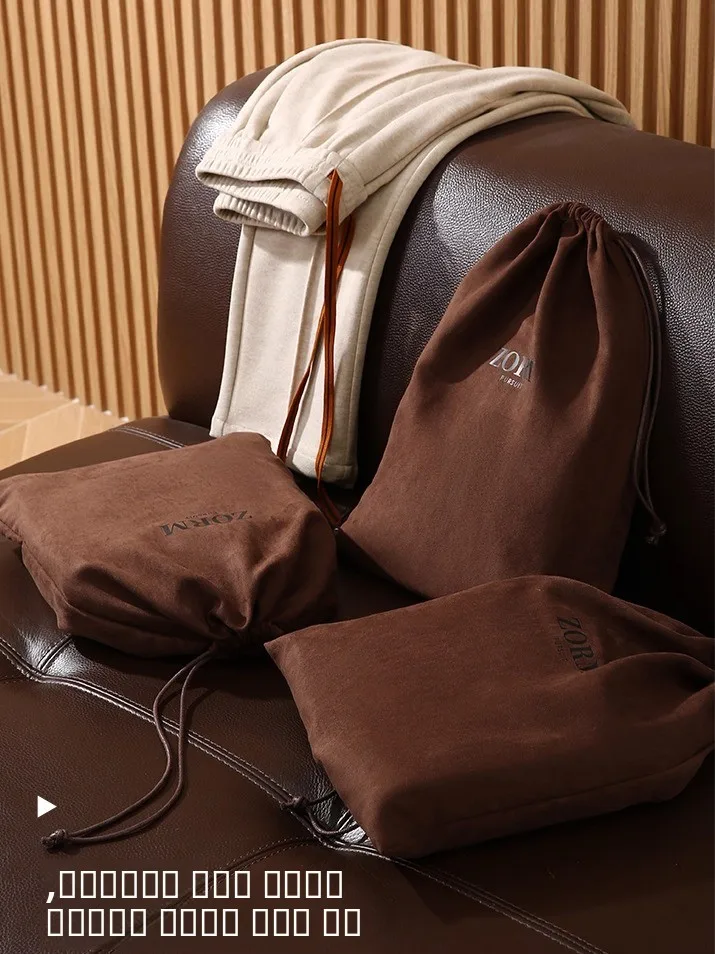 

ZORM Luxury Acetate Wool Men's Autumn Winter Casual Pants Breathable Busin Sle Straight Leg Comfortable Warmth Faionable