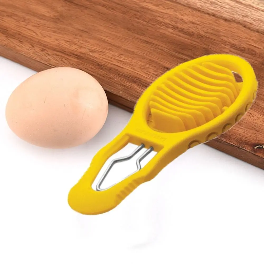 

Practical Plastic Egg Shell Peeler Shell Cracking Topping Egg Slicer Yellow Peeling Boiled Eggshell Perforator for Home