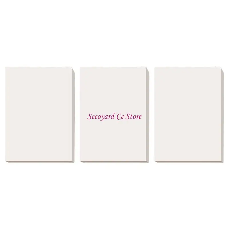 N3UC 3 Pcs Lined Writing Pad Calculation Pad Paper Colouring Pad Drawing Pad Draft Paper for Notes Math Problems