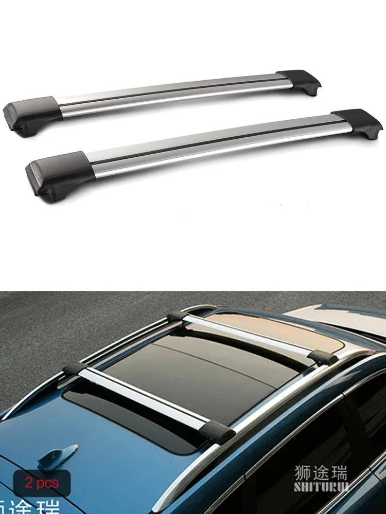 2Pcs Roof Bars for Mercedes-Benz M-Class W166  2012-2015 Aluminum Alloy Side Bars Cross Rails Roof Rack Luggage