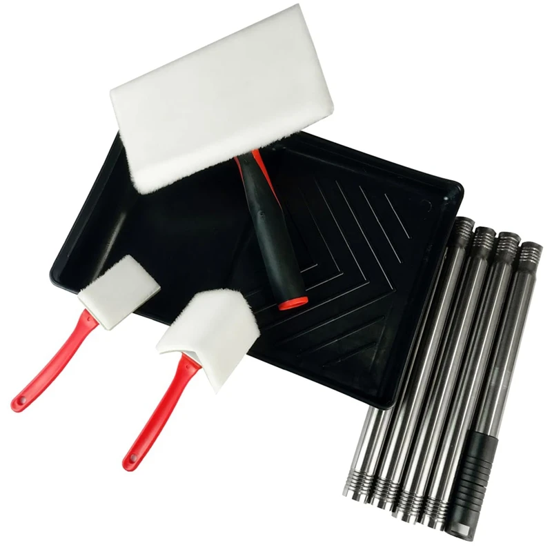 7Inch Paint Pad Applicator,Paint Edge Trimmer Corner Walls & Ceilings Pad Painter Wood Flooring,Furniture Painting Tool