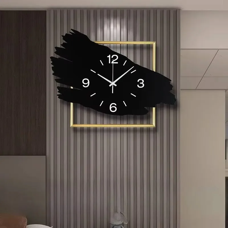 Kitchen Unique Wall Clock Design Quiet Classroom Decoration Wall Clock LivingRoom Watch Mecanismo Reloj Pared Furniture Home