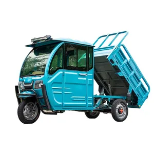 قوة قوية جديدة عالية الجودة 60v32ah بطارية الرصاص الحمضية شحن البضائع 3 عجلات رخيصة دراجة كهربائية دراجة ثلاثية العجلات الكهربائية البضائع أفضل 8 دراجات كهربائية مستعملة مبيعا للبيع - رقم 6