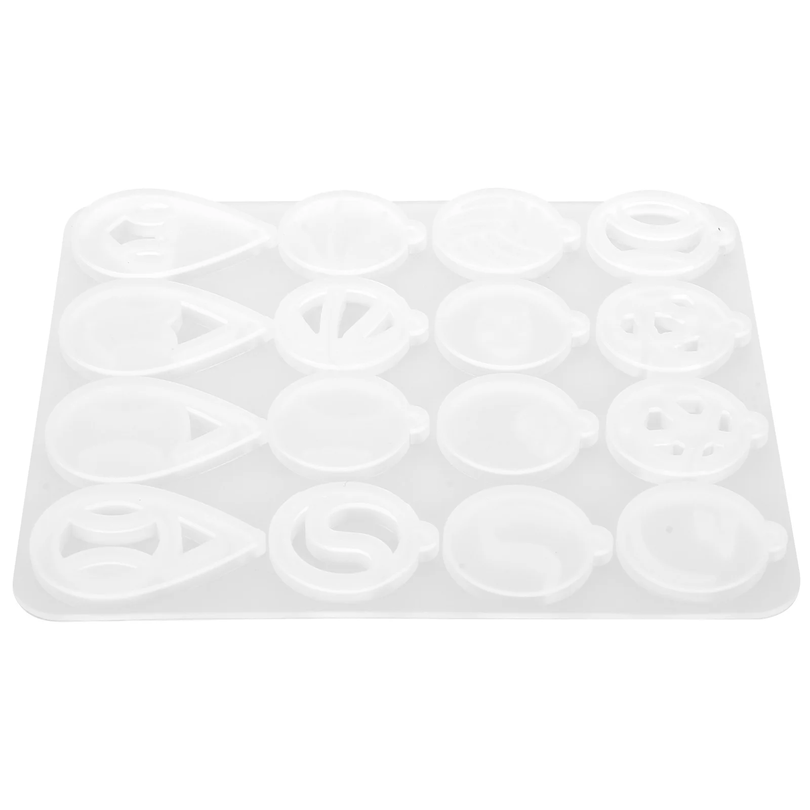 

Silicone Earring Mold Sport Theme Basketball Tennis Volleyball Football Baseball Resin Casting Mold for Jewelry Making DIY