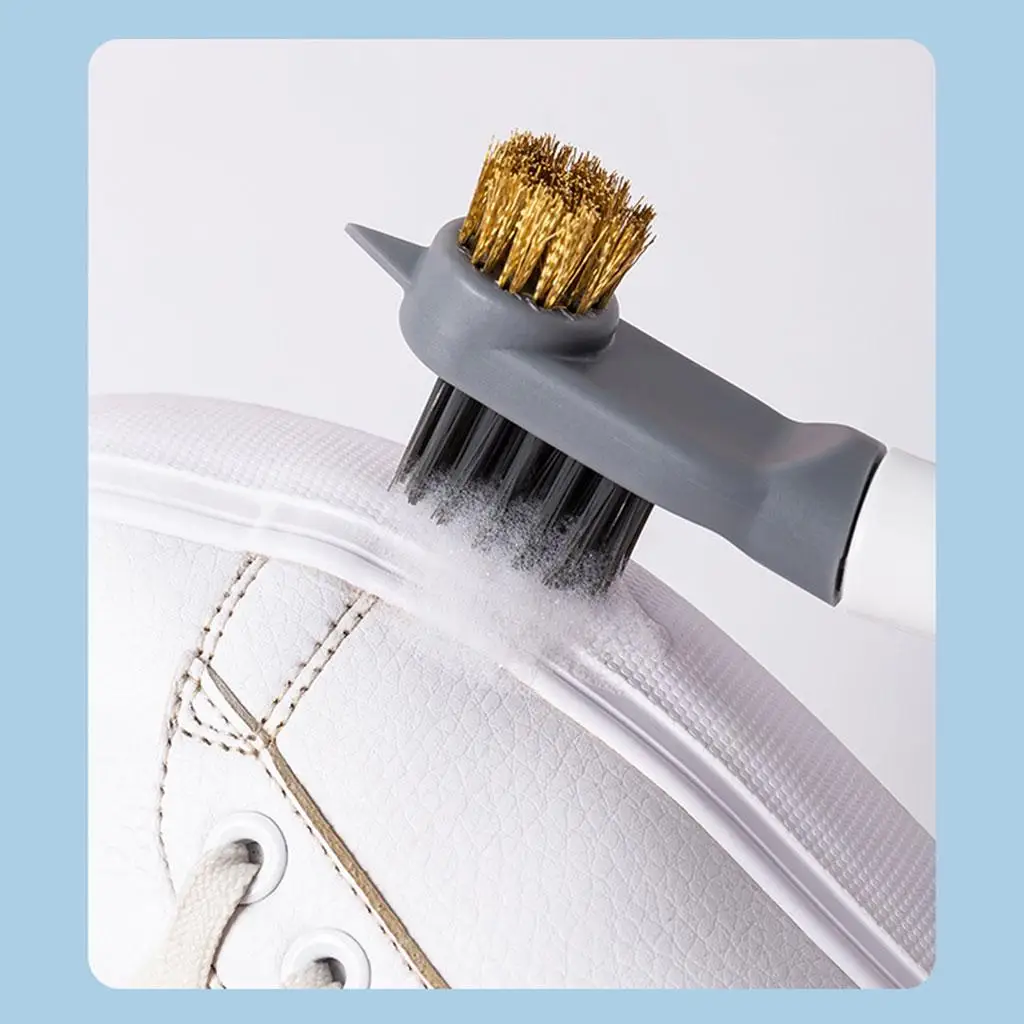 Multifunctional Quality Three-Haed Cleaning Brush Cleaner Accessories