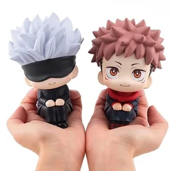 10cm Jujutsu Kaisen Anime Figurka Look Up Q Version Satoru Gojo/Geto Suguru Figurka akcji Fushiguro Toji/Okkotsu Yuta Figurka