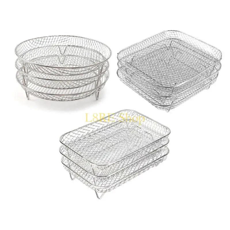 L8RE Multilayer Dehydrator Rack Srick Rack Rack Air Fryers Tool Citchen Grill