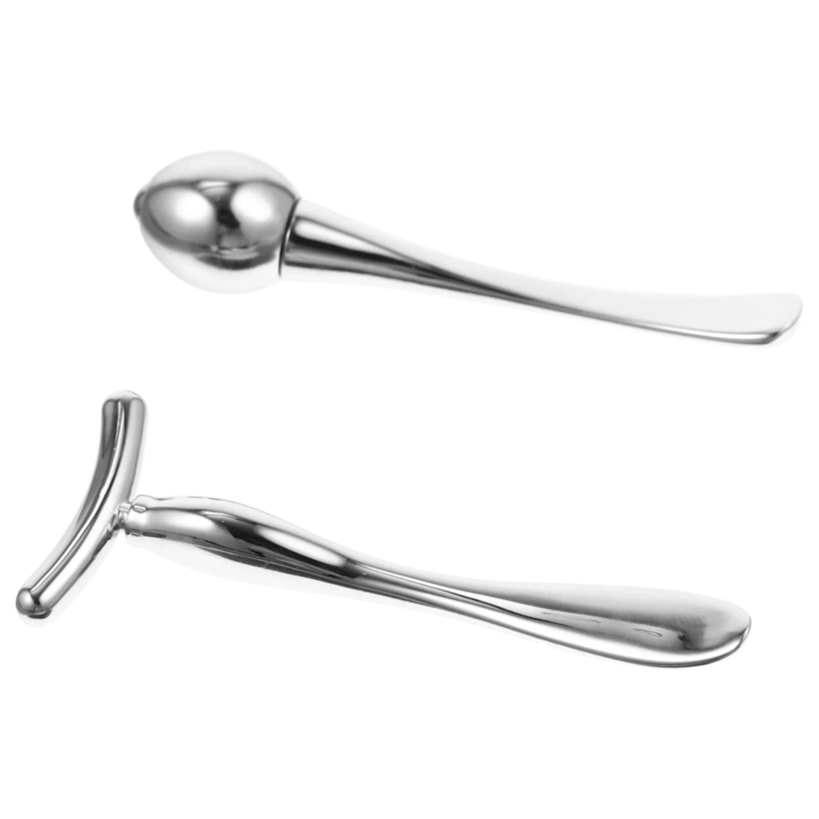 2 قطعة تدليك العين الأسطوانة مريحة قضيب تقليل الظلال الانتفاخ جهاز العناية بالوجه أداة العناية بالبشرة الأسطوانة الاسترخاء مدلك