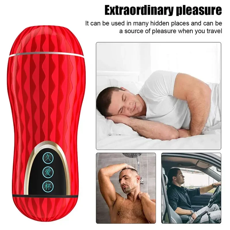 Vacuum Bolso Pussy Sex Toy para Homens, Masturbadores masculinos, Exercício apertado Endurance, Masturbação Masturbação Cup, Sucking Vagina, Adulto