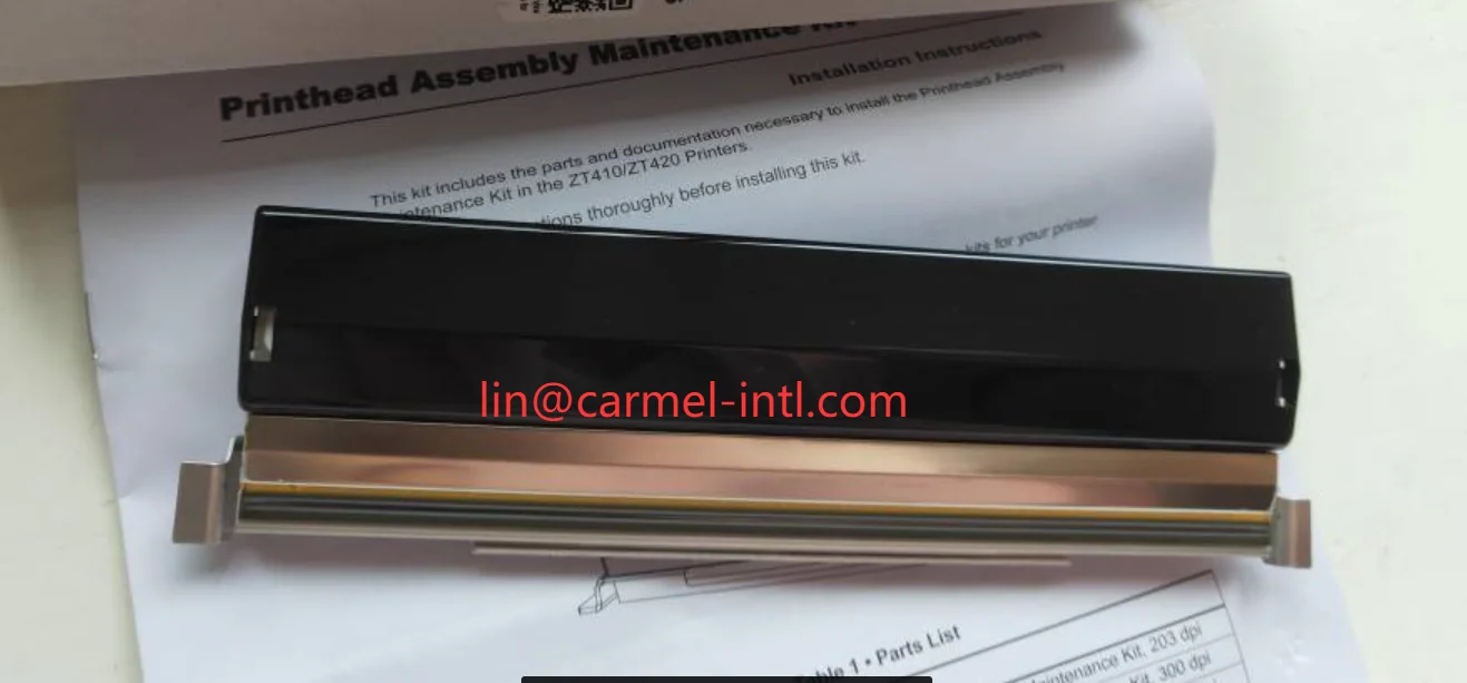 

ZT420 300DPI industrial barcode print head printhead New original P1058930-013 Genuine Thermal Printhead for Zebra ZT420 300dpi
