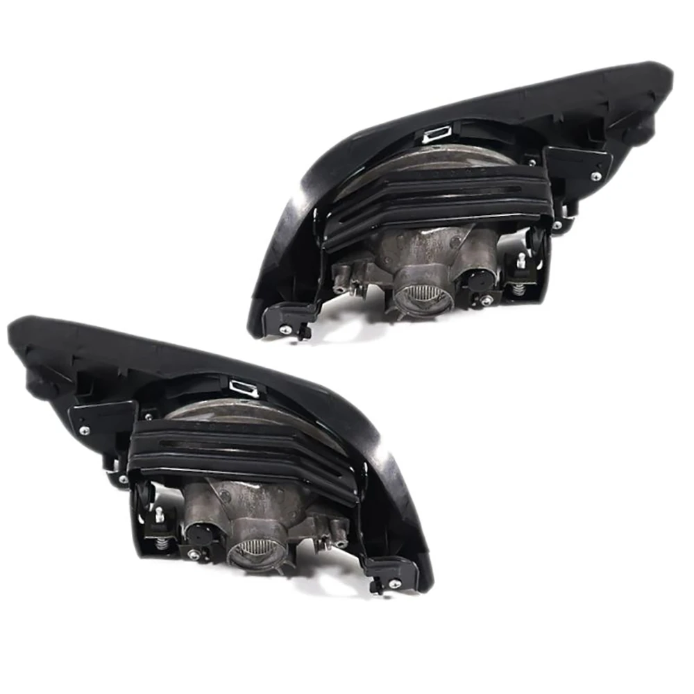 المصد الأمامي LED مجموعة مصابيح الضباب مع مفتاح + سلك تسخير + الحافة لهوندا سيفيك سيدان 2012-2013 مصباح قيادة أبيض