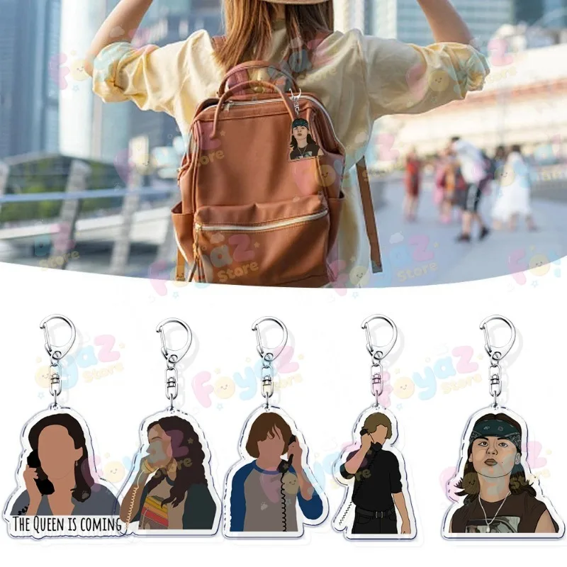 فيلم الرعب الأسود الهاتف المفاتيح اكسسوارات حقيبة سيارة سحر الرعب فانس هوبر Keyrings مجوهرات المشجعين الأصدقاء هدية